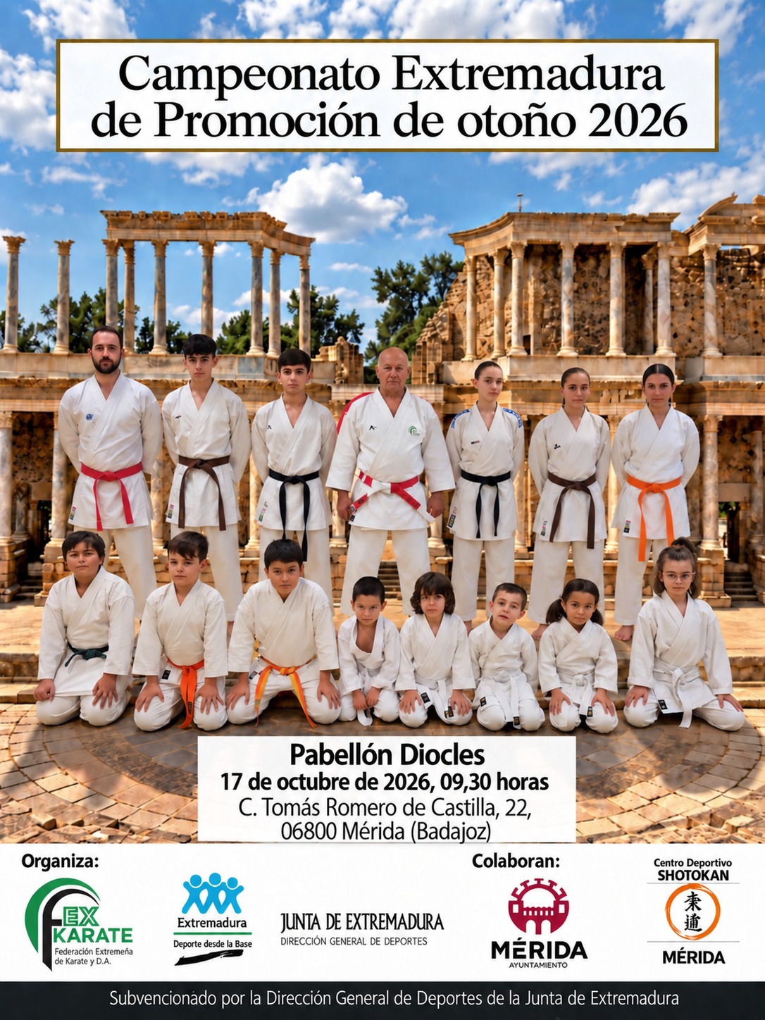 FEX · Campeonato de promoción otoño 2026 · 2026-10-17