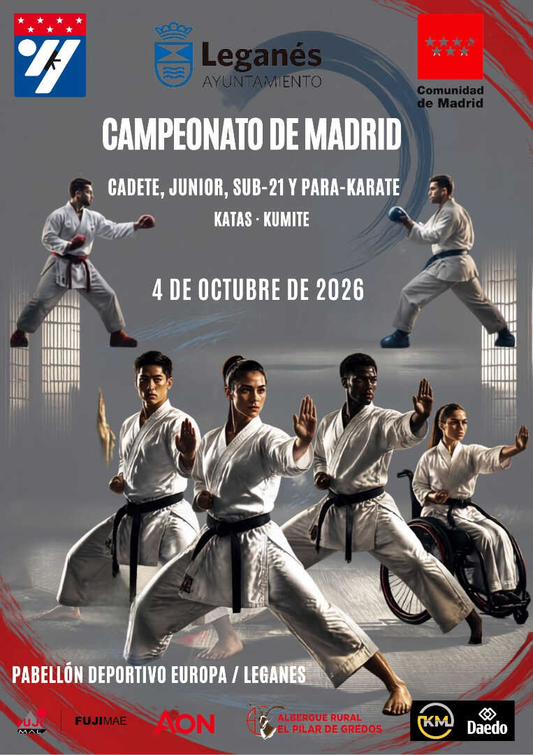 Campeonato de Madrid Cadete·Júnior·Sub21 2026 · 2026-10-04